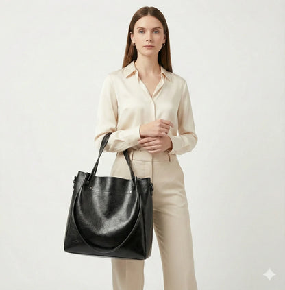 Tasche aus Echtleder - Maelis
