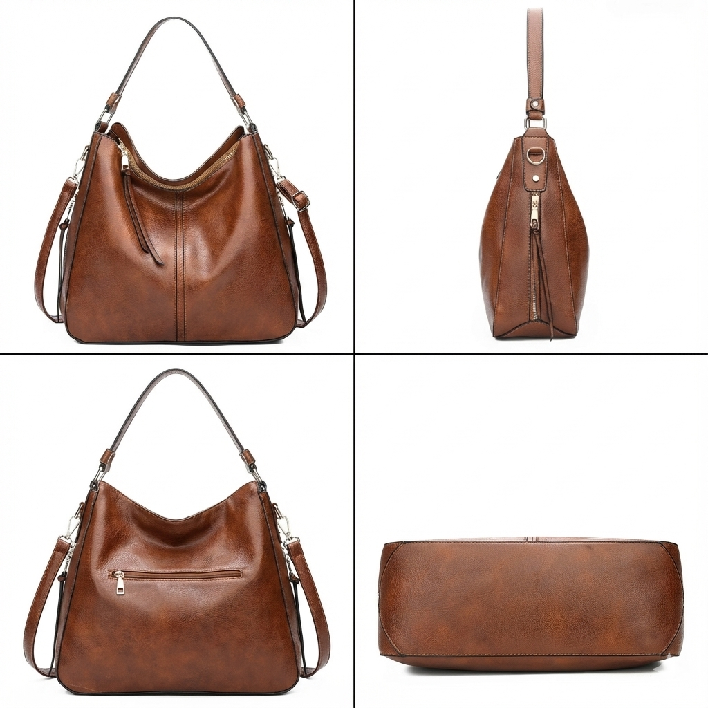Tasche aus Echtleder - Mila