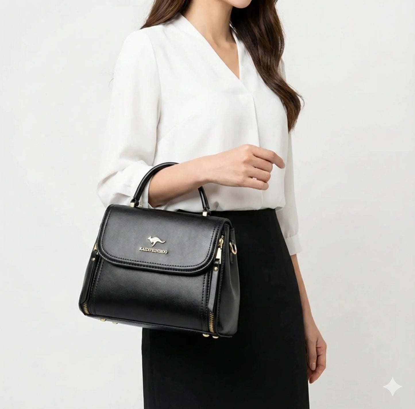 Tasche aus Echtleder - Liora