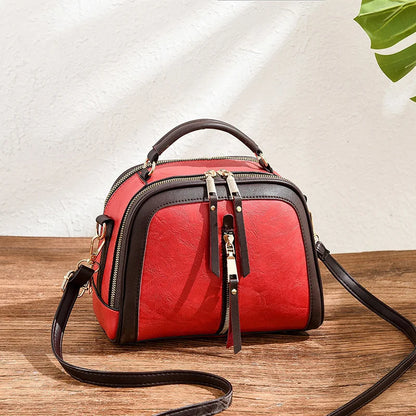 Kleine Tasche aus Echtleder - Novelle