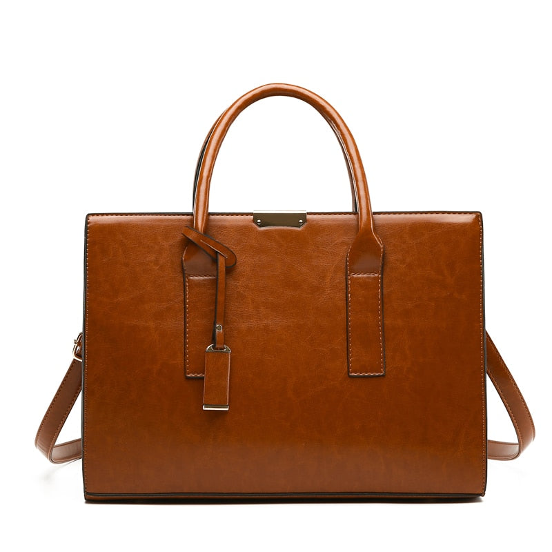 Set aus Echtleder Tasche + 2 Geldbörse - Zayna