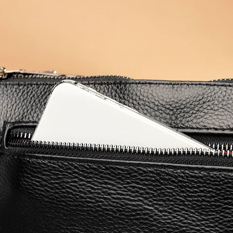 Tasche aus Echtleder Anelise