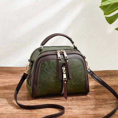 Kleine Tasche aus Echtleder - Novelle