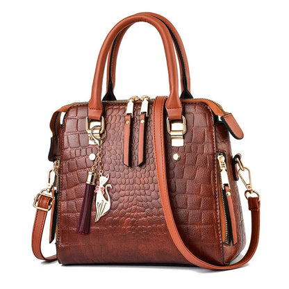 Tasche aus Echtleder - Mia