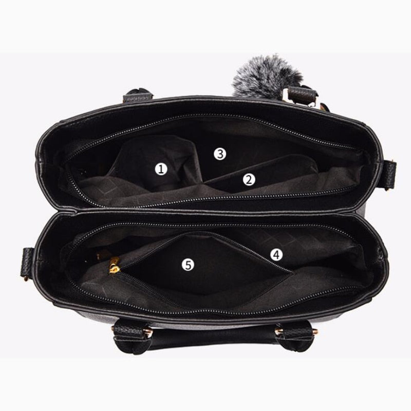 Tasche aus Echtleder- Quitine