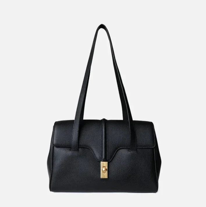 Tote-Tasche aus Echtleder Ione