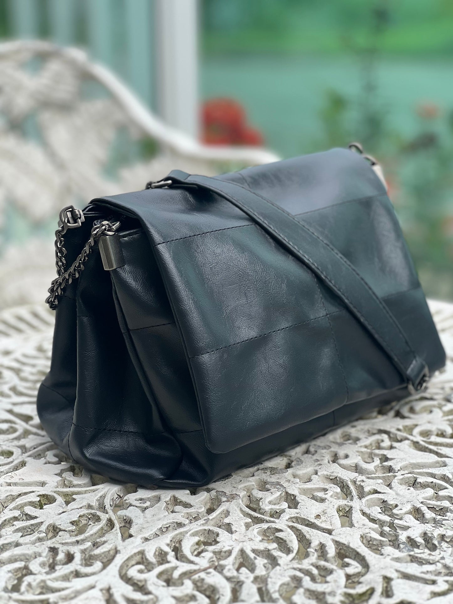 Tasche aus Echtleder - Elaia