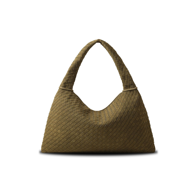Große geflochtene Tasche aus Wildleder Tory