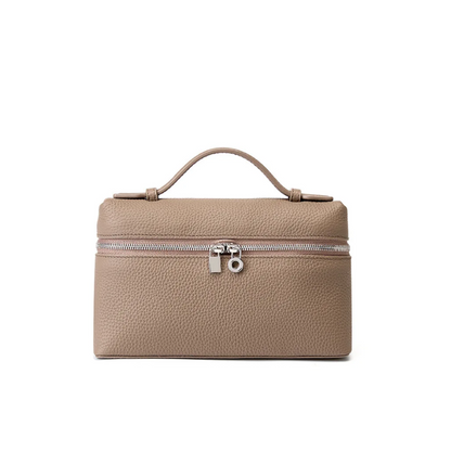 Kleine Tasche aus Echtleder Tote Rosa