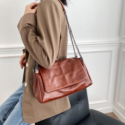 Tasche aus Echtleder - Elaia