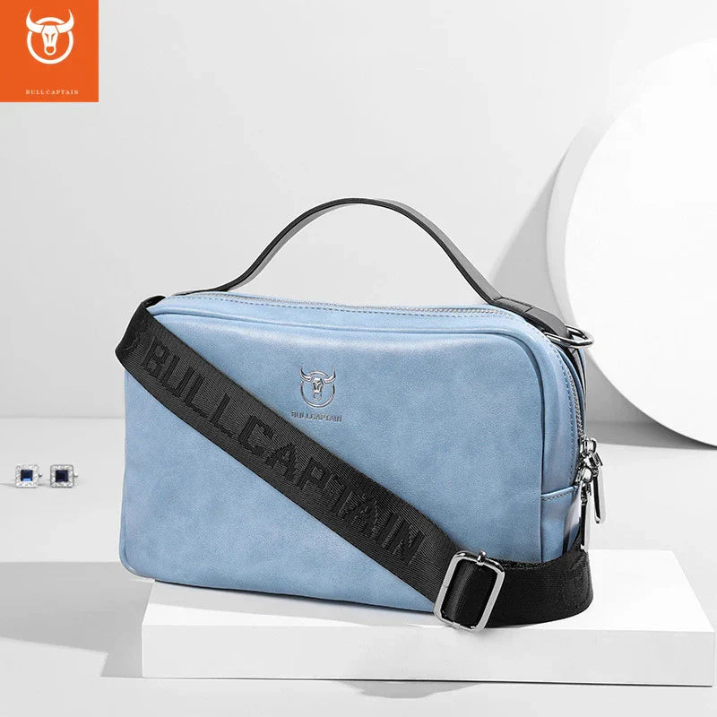 Schultertasche aus Echtleder - Fiama