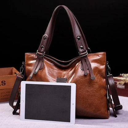 Tasche aus Echtleder - Olivia