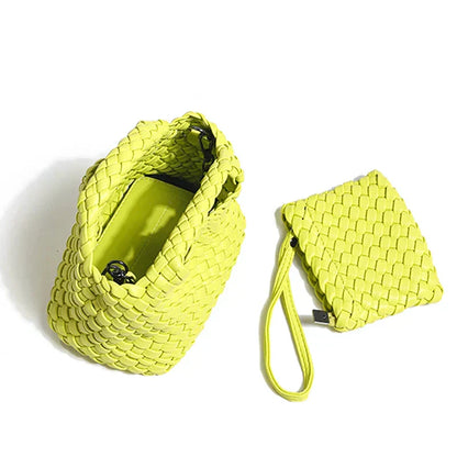 Kleine geflochtene Tasche Kátia