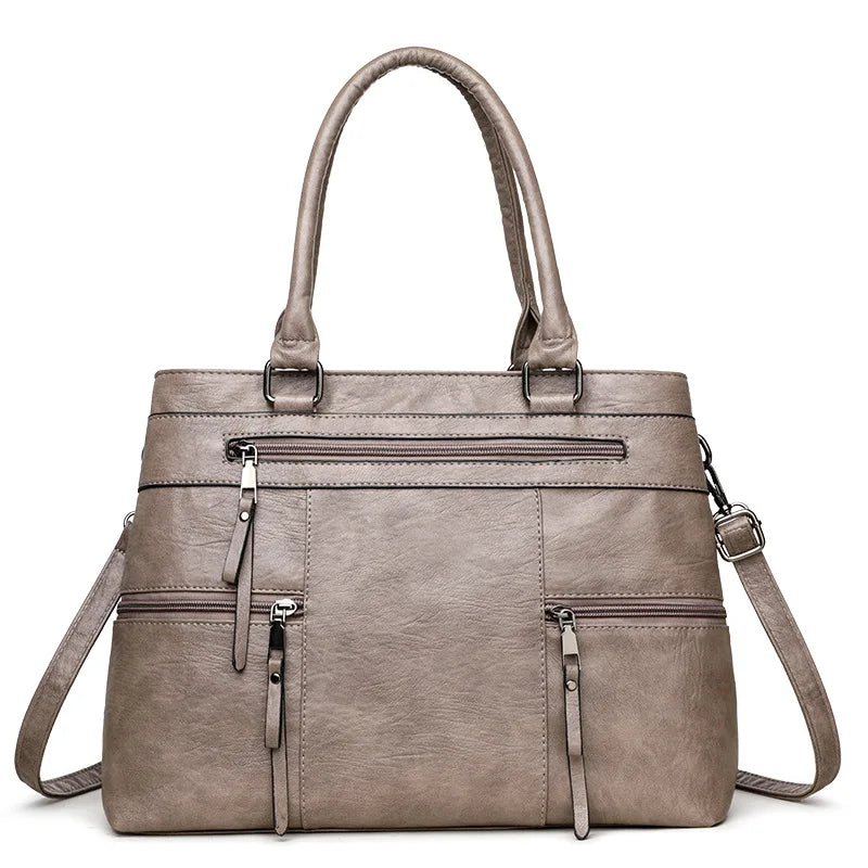 Tasche aus Echtleder - Verse