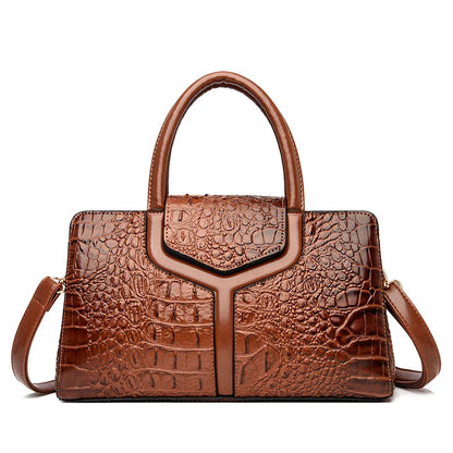 Tasche aus Echtleder - Crock