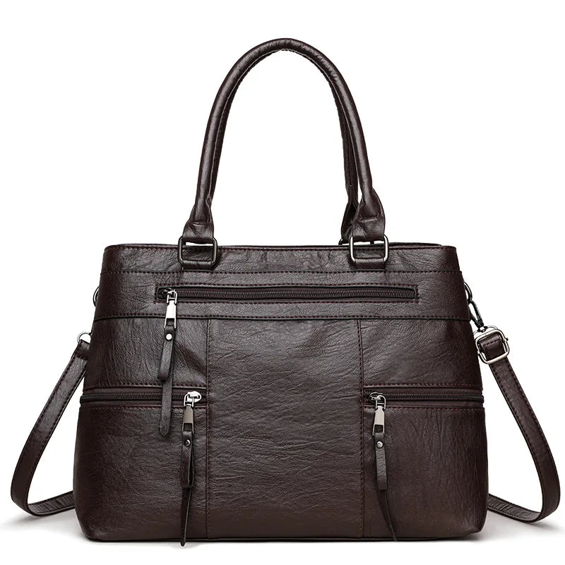 Tasche aus Echtleder - Verse