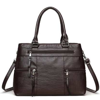 Tasche aus Echtleder - Verse