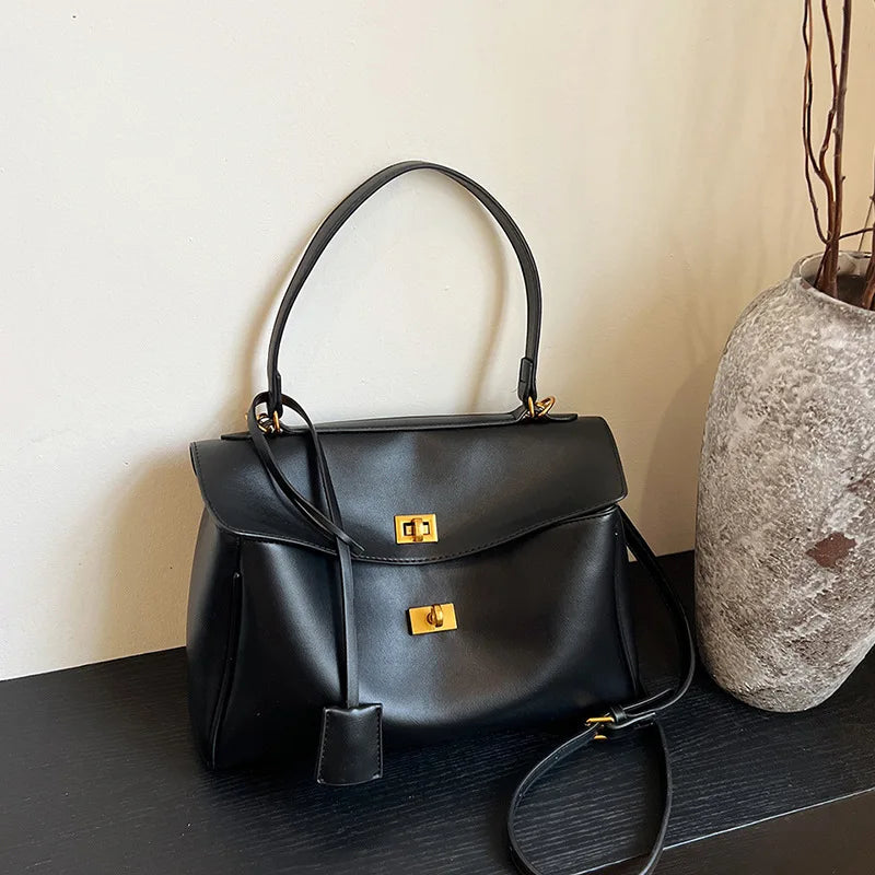 Tasche aus Echtleder - Saphir