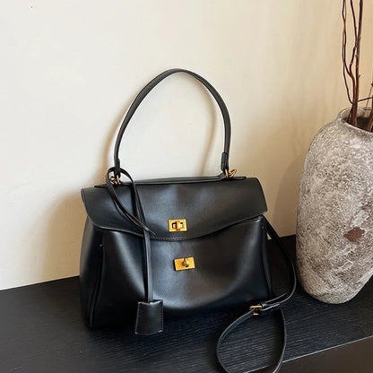 Tasche aus Echtleder - Saphir