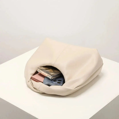 Mini-Clutch gefertigt aus Echtleder - Clean