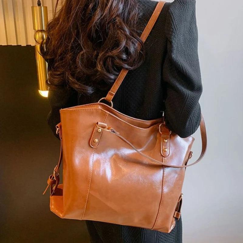 Tasche aus Echtleder - Din