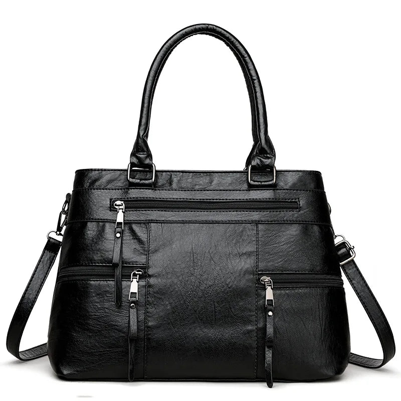 Tasche aus Echtleder - Verse