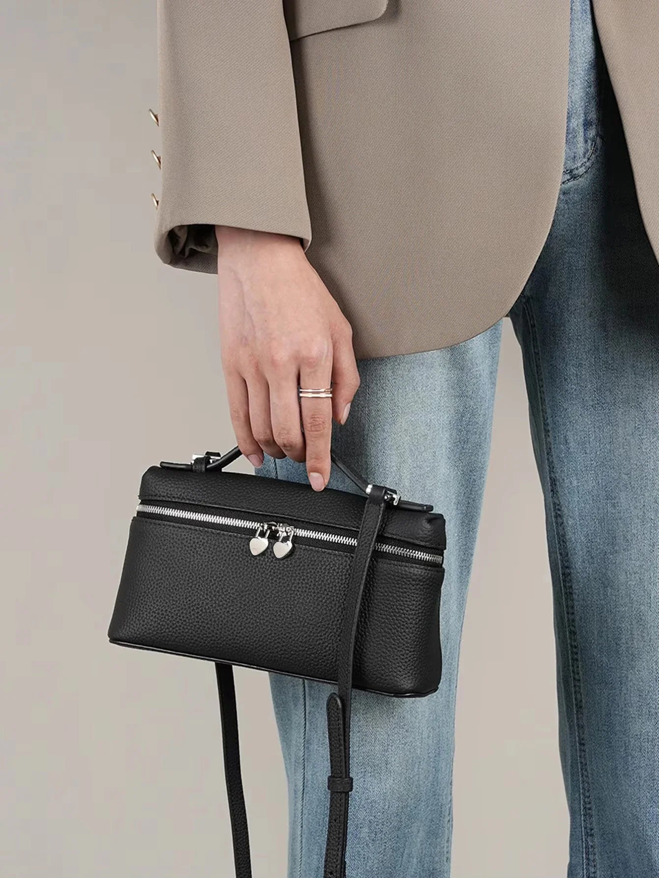 Tasche aus Echtleder - Éloise