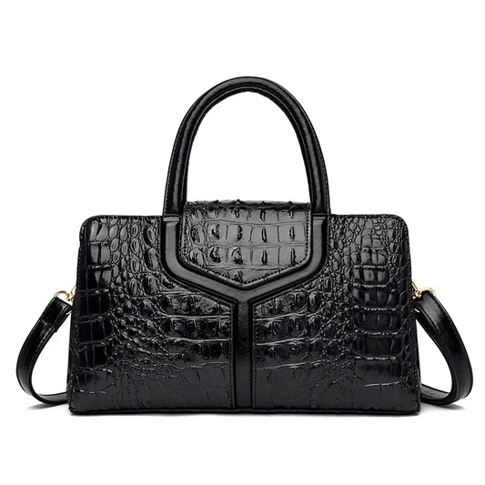Tasche aus Echtleder - Crock