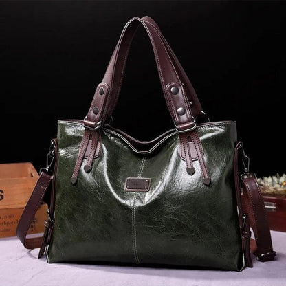 Tasche aus Echtleder - Olivia