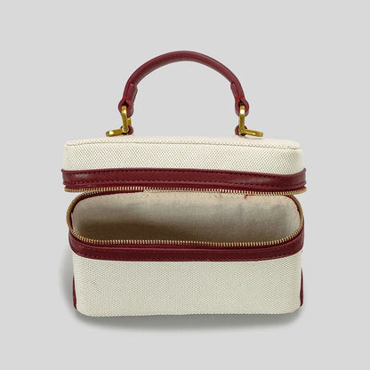 Umhängetasche Box Canva Fernanda