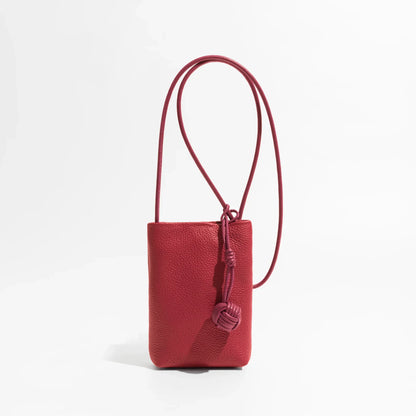 Kleine Handytasche aus Echtleder Sarah