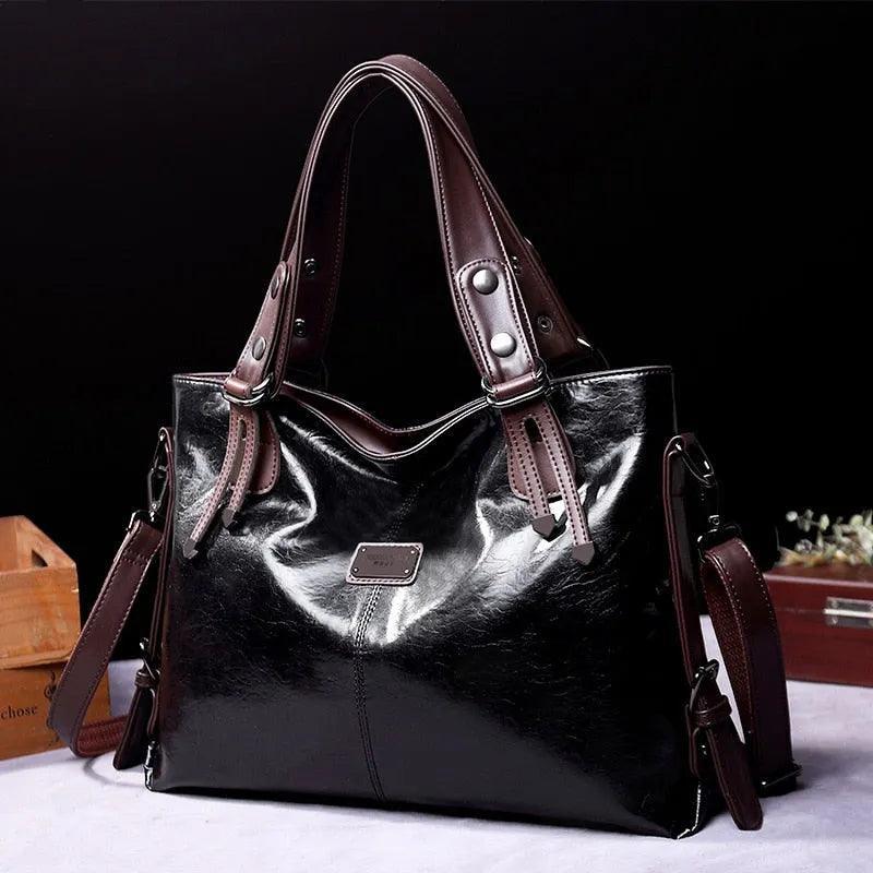 Tasche aus Echtleder - Olivia