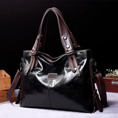 Tasche aus Echtleder - Olivia