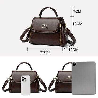 Tasche aus Echtleder - Liora