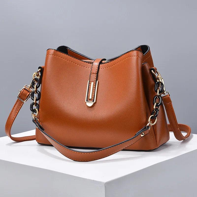 Tasche aus Echtleder - Brail