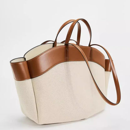 Tote-Tasche Canvas Violeta