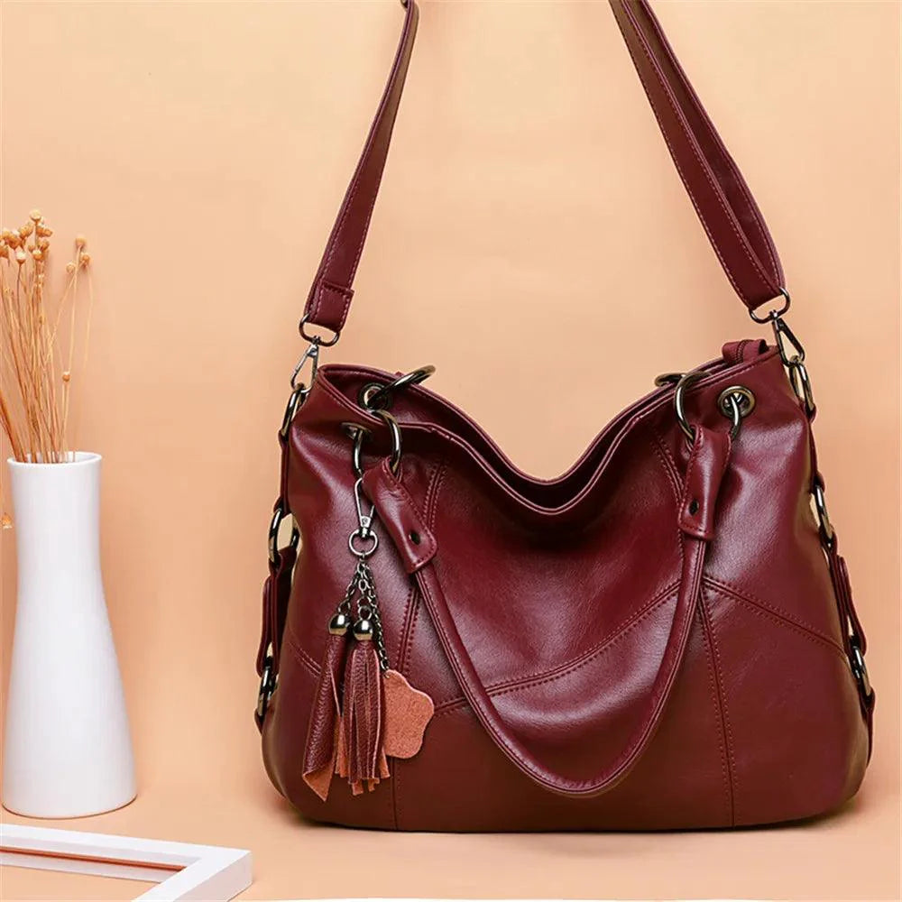 Tasche aus Echtleder - Catharina