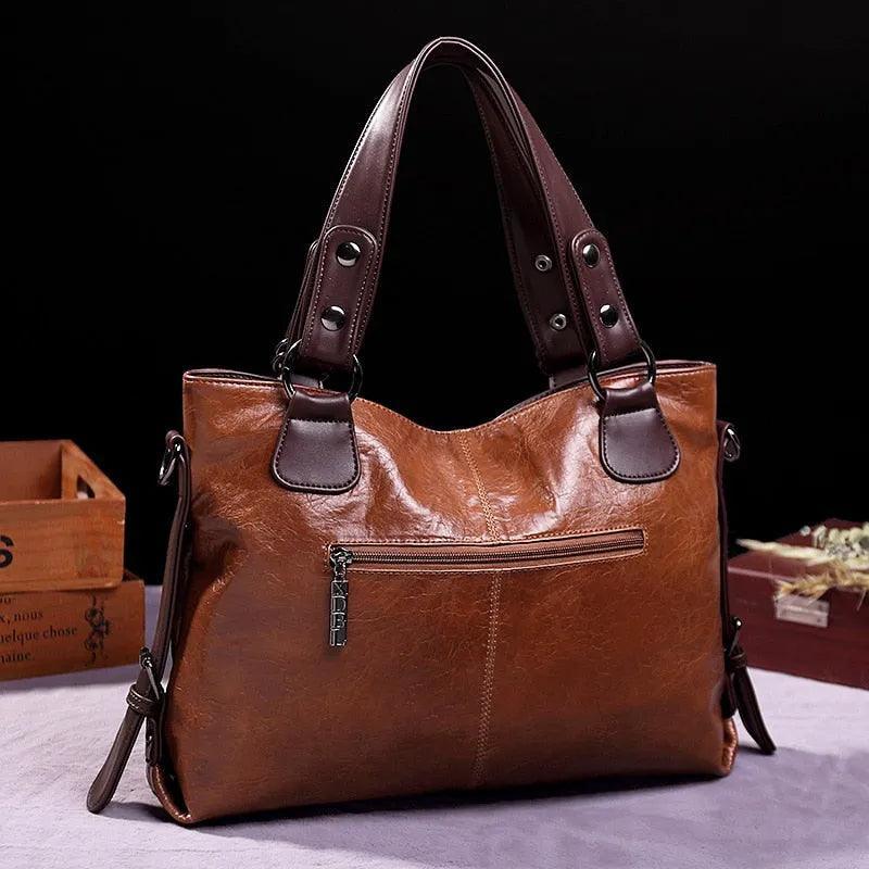 Tasche aus Echtleder - Olivia