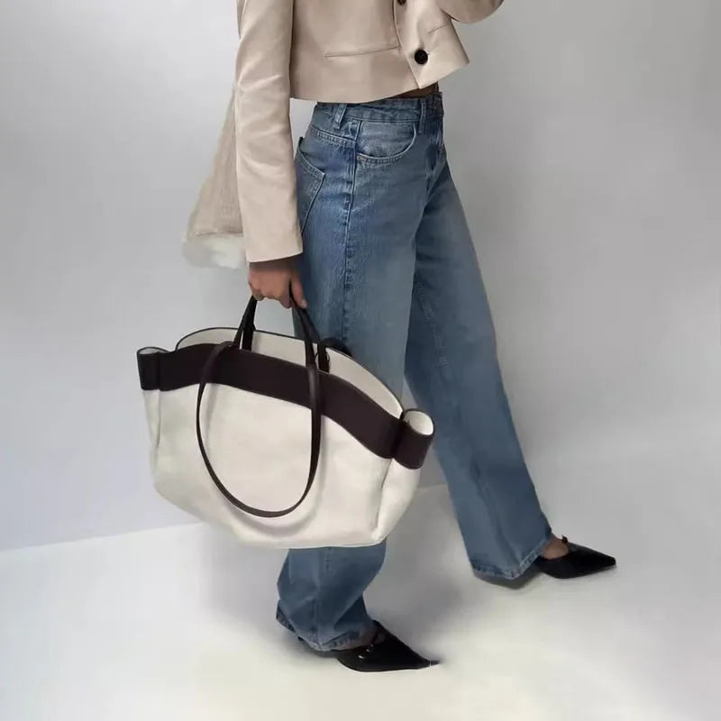 Tote-Tasche Canvas Violeta