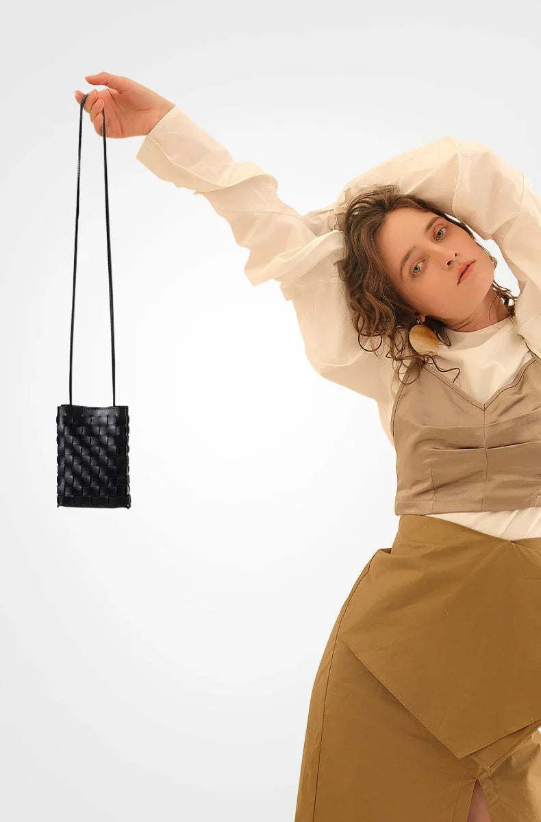 Geflochtene Handytasche Juliette