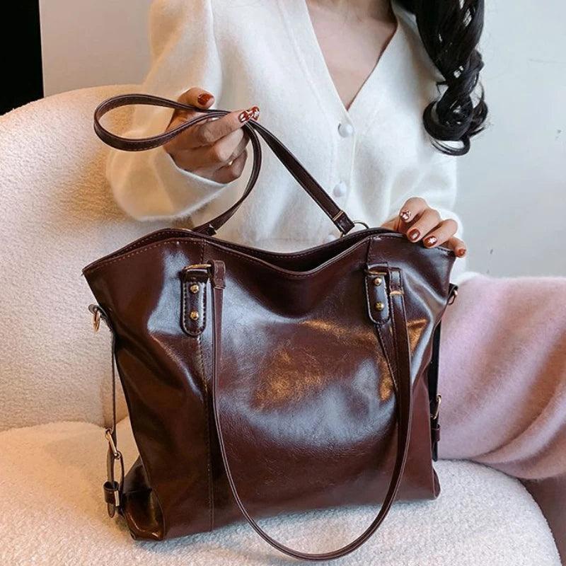 Tasche aus Echtleder - Din