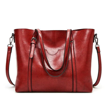 Tasche aus Echtleder - Glamour