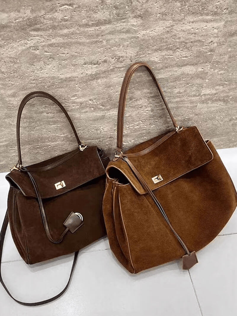 Tasche Ivana Wildleder