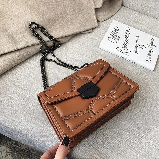 Kleine Tasche aus Echtleder - Eyla