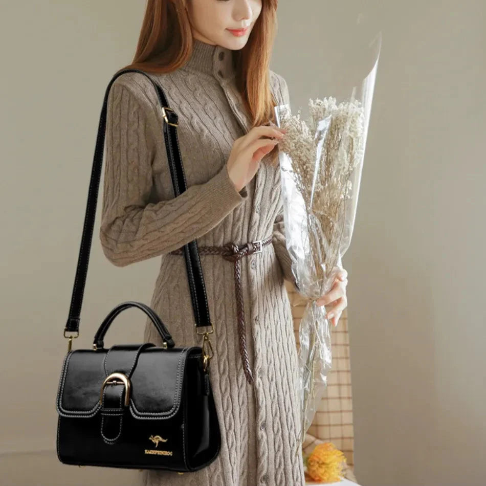 Tasche aus Echtleder - Nyra