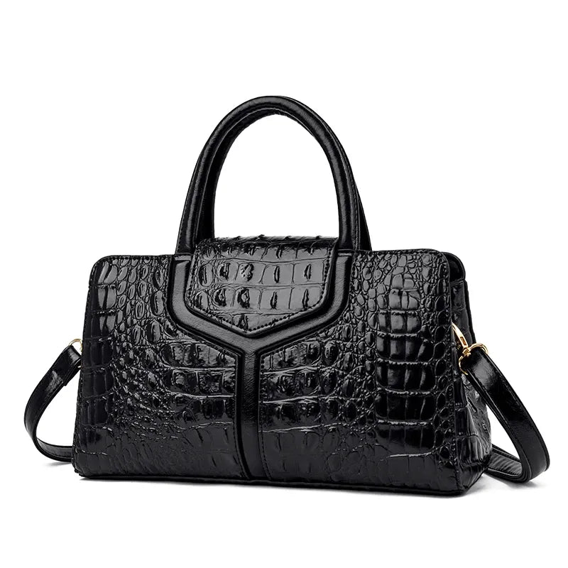 Tasche aus Echtleder - Crock