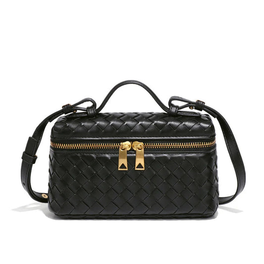 Kleine geflochtene Tote-Tasche Bellatrix