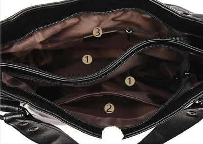 Tasche aus Echtleder - Atis