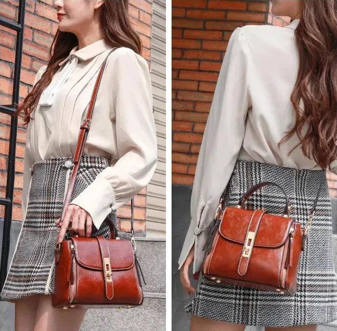 Tasche aus Echtleder - Nina